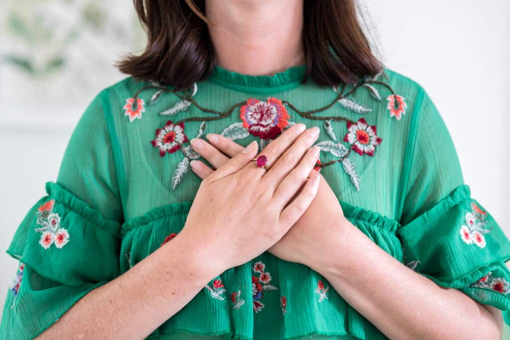 Courage is a heart word